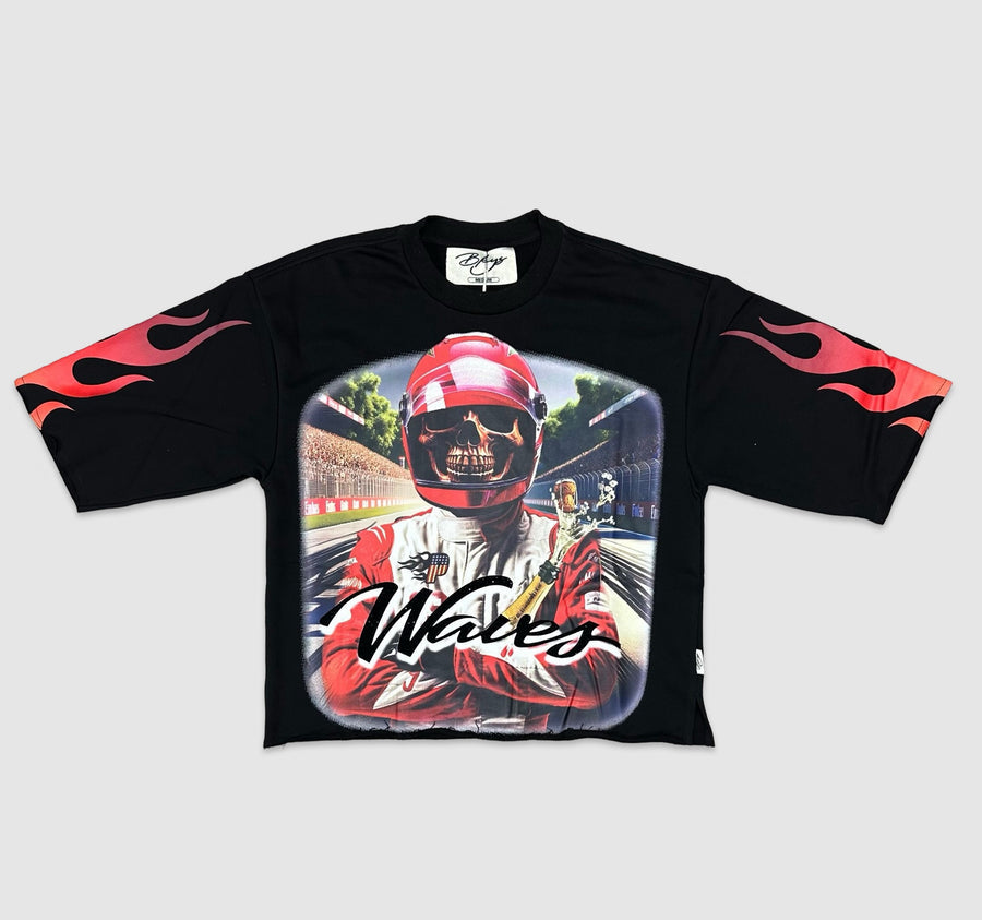 Mens Racing Cropped Tee