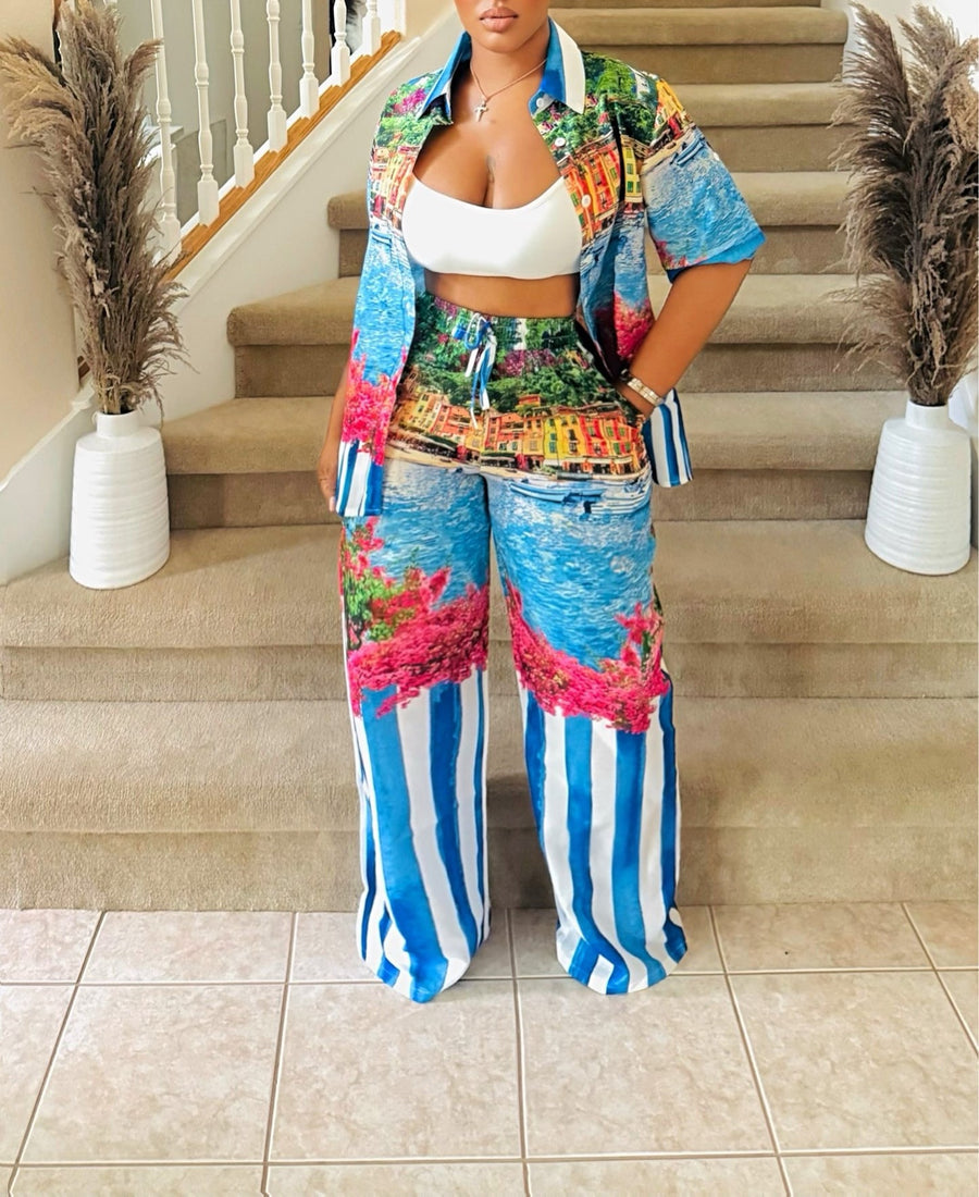 Ladies Vacation 2piece Set