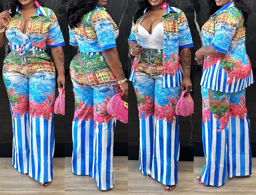 Ladies Vacation 2piece Set