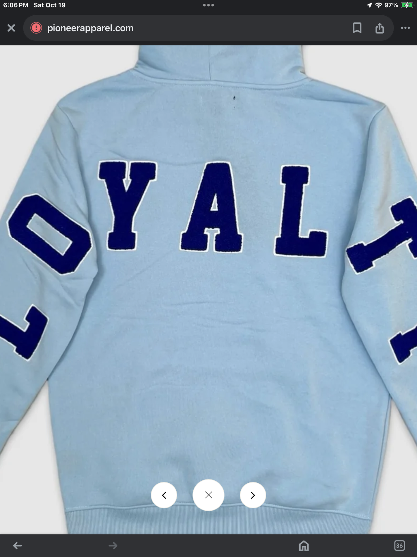 Mens Loyalty Hoodie