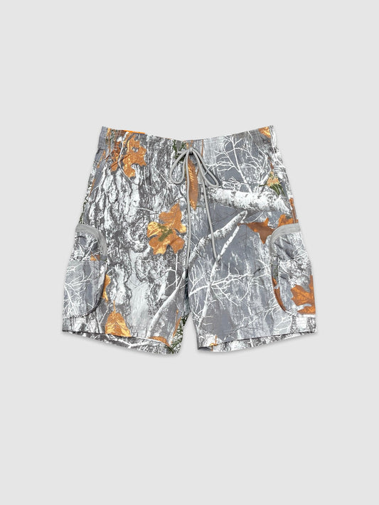 Mens Nylon Hunters Camo Shorts