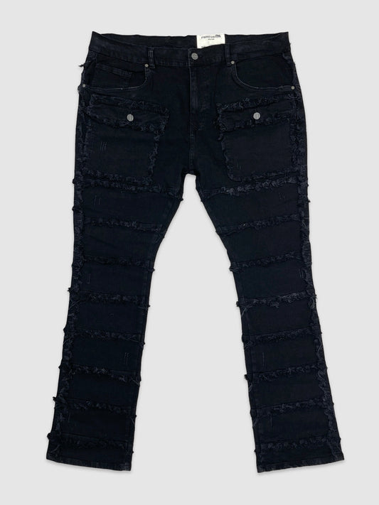 Big Mens Stacked Jeans