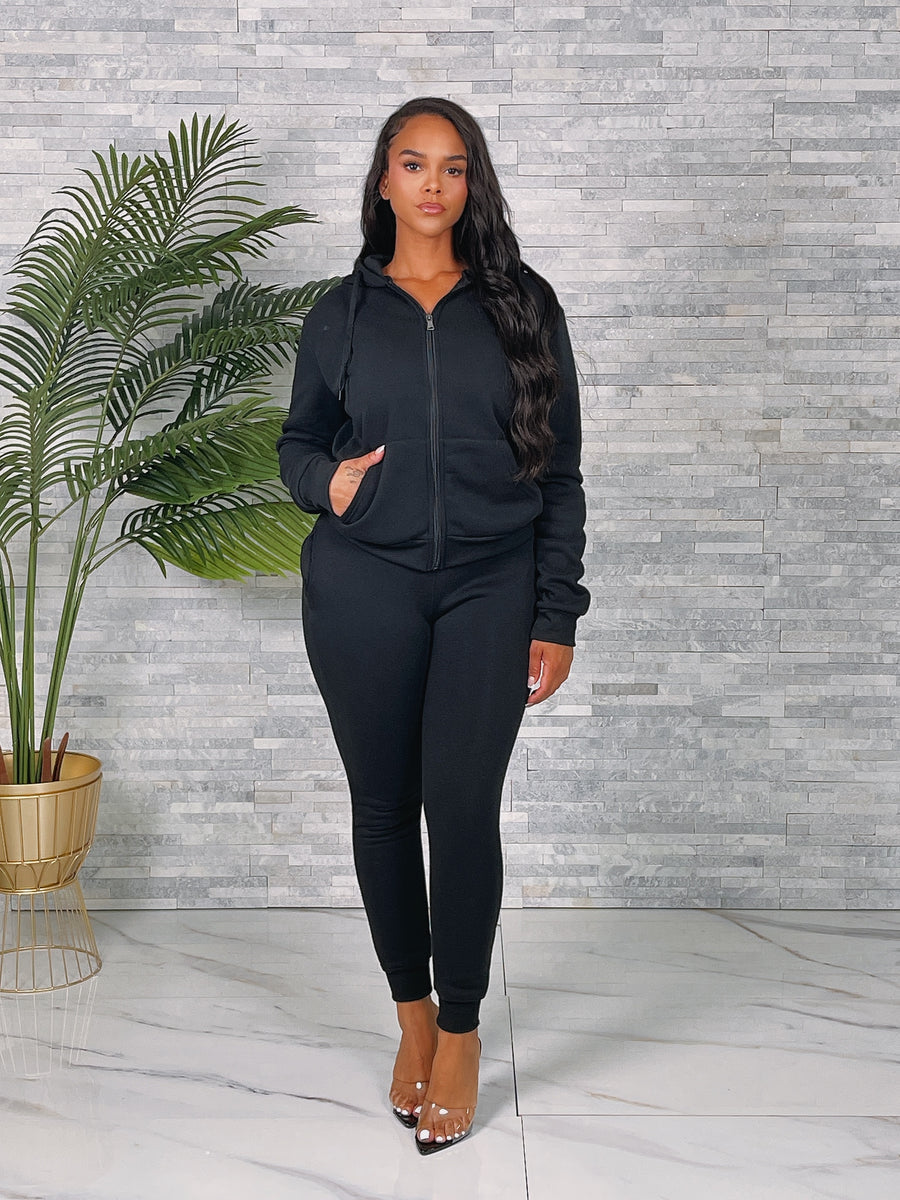 Plus Ladies’ Fleece Ladies Sweatsuit