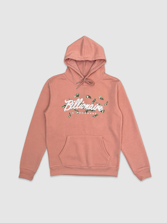 Mens Salmon Billionaire Hoodie