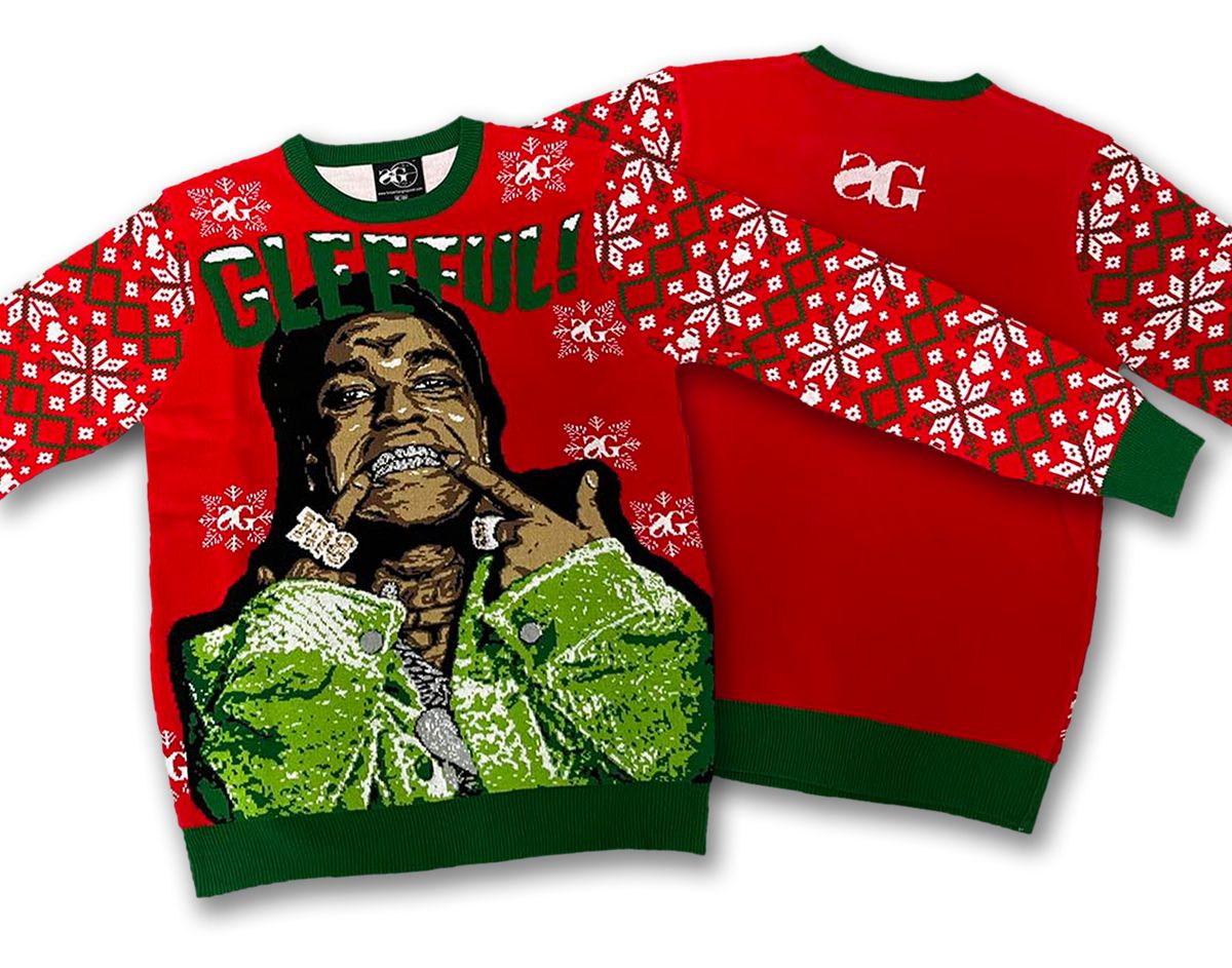 Mens Kodak Black Christmas Sweater