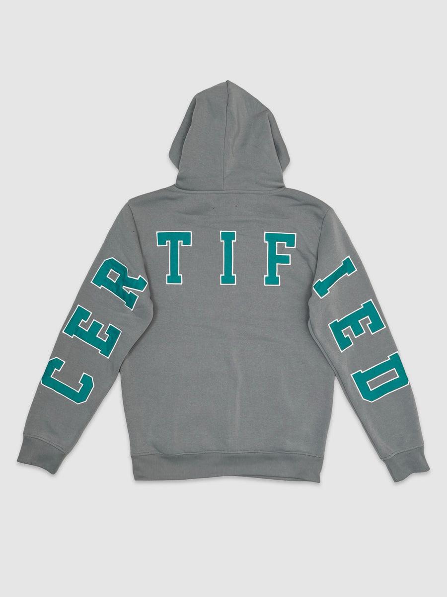 Mens Grey Certified Hoodie