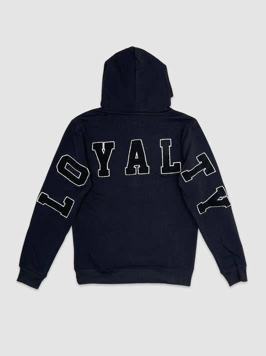 Mens Blk Loyalty Hoodie