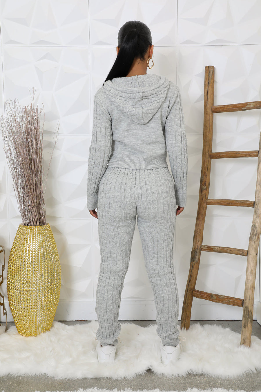 Ladies sweater Sweat suit