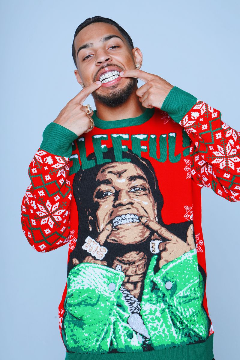 Mens Kodak Black Christmas Sweater