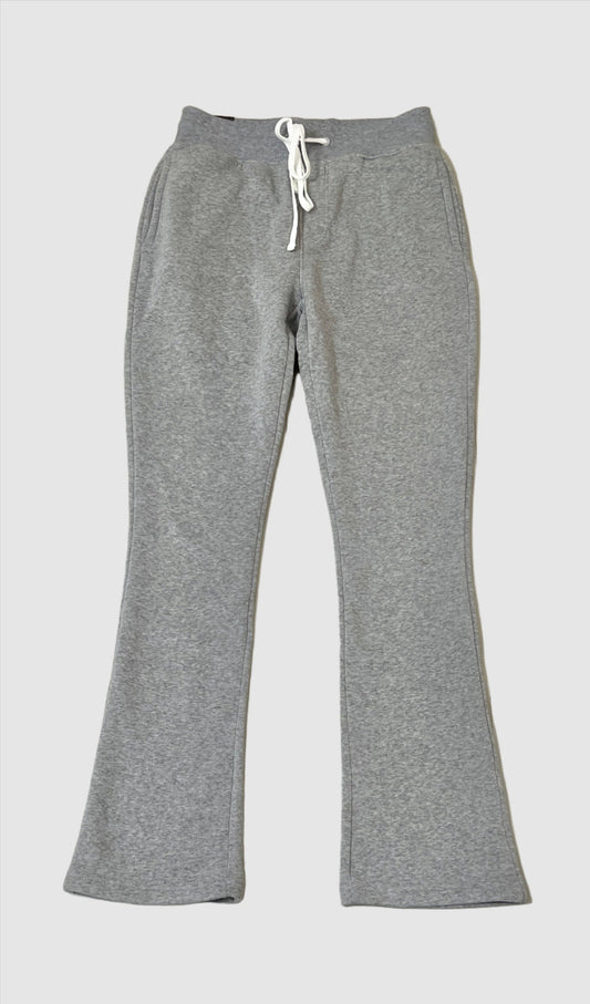 Big Mens Fleece Stacked Joggers