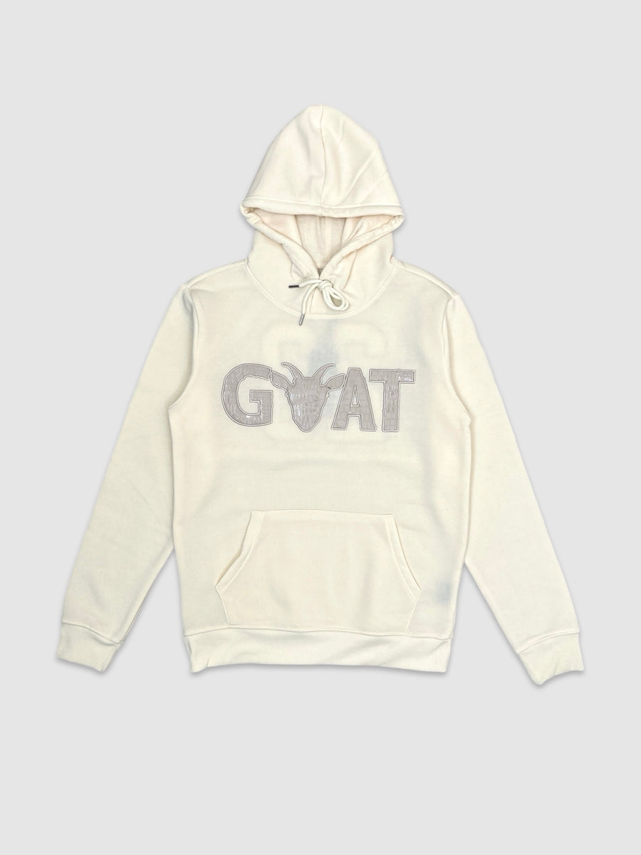 Mens Goat Cream Hoodie