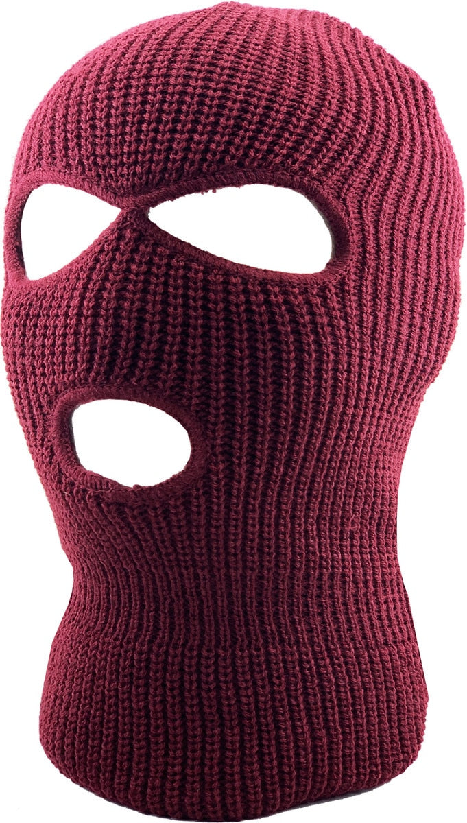 Three Hole Ski Mask